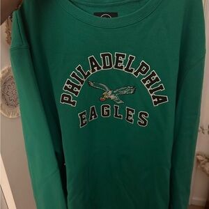 47 Brand Philadelphia Eagles Green Pullover